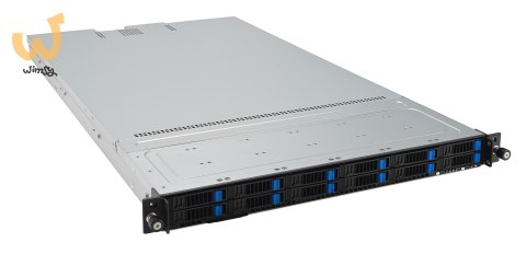 Platforma Asus Rack (1U) RS500A-E12-RS12U/1600W AMD Epyc 9004 (12x NVMe, 2xGPU, 2x1Gbe, IPMI, 1+1 1600W)