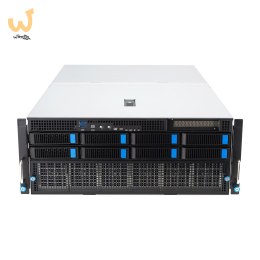 Platforma Asus Rack (4U) ESC8000A-E12 AMD Epyc 9004 (8x NVMe/SATA HS, 1xM.2, 2x10Gbe, IPMI, 2+2 3000W)