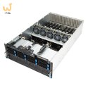 Platforma Asus Rack (4U) ESC8000A-E12 AMD Epyc 9004 (8x NVMe/SATA HS, 1xM.2, 2x10Gbe, IPMI, 2+2 3000W)