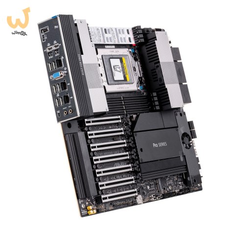 Płyta główna Asus Pro WS WRX90E-SAGE SE 1x sTR5 AMD ryzen Threadripper PRO 7000 SoC (8x DIMM, 4x SATA, 2x SlimSAS, 4xM.2, 2x10Gb