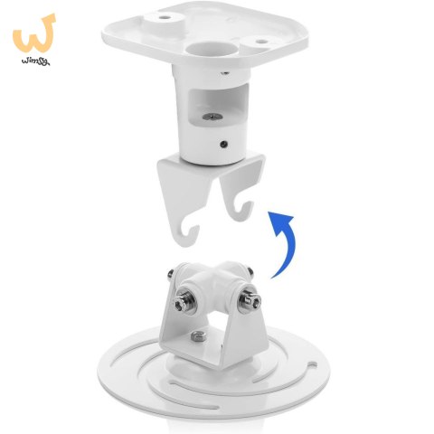 TECHLY UCHWYT DO PROJEKTORA SUFITOWY 22CM 10KG BIA TECHLY UCHWYT DO PROJEKTORA SUFITOWY 22CM 10KG BIA