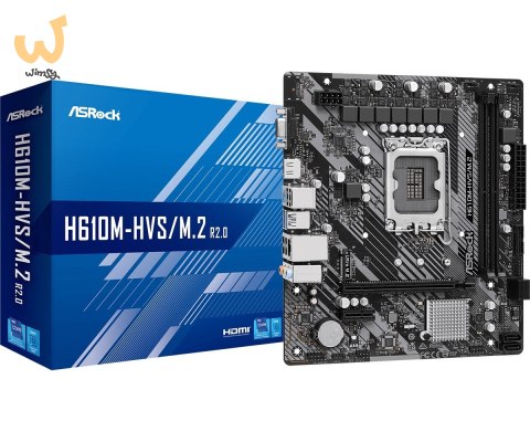 Płyta główna ASROCK H610M-HVS/M.2 R2.0 Płyta główna ASROCK H610M-HVS/M.2 R2.0