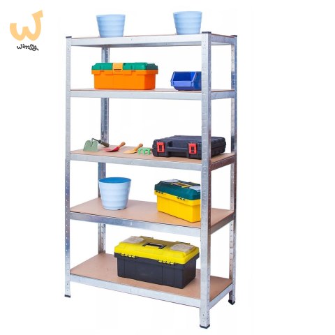GREENBLUE REGAŁ MAGAZYNOWY METALOWY OCYNK 180X90X40 CM GB378 GREENBLUE REGAŁ MAGAZYNOWY METALOWY OCYNK 180X90X40 CM GB378