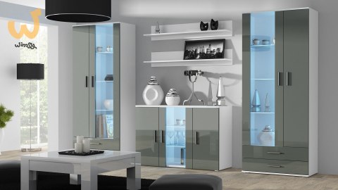 Półka 125cm (2szt) SOHO biały mat Półka 125cm (2szt) SOHO biały mat