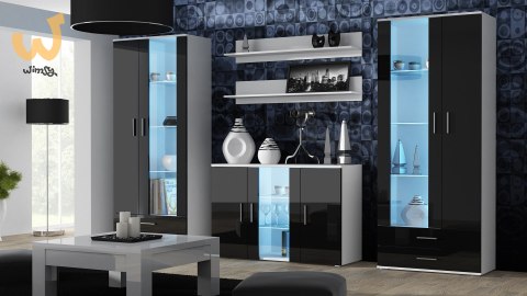Półka 125cm (2szt) SOHO biały mat Półka 125cm (2szt) SOHO biały mat