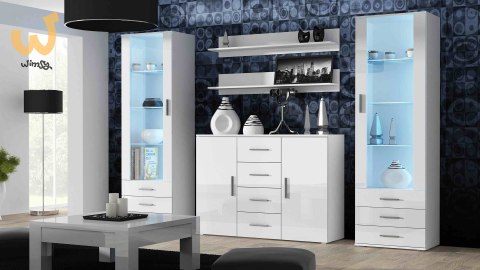 Półka 125cm (2szt) SOHO biały mat Półka 125cm (2szt) SOHO biały mat
