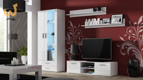 Półka 125cm (2szt) SOHO biały mat Półka 125cm (2szt) SOHO biały mat