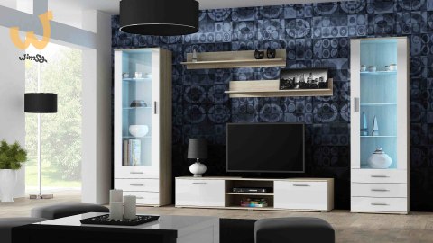 Półka 125cm (2szt) SOHO dąb sonoma mat Półka 125cm (2szt) SOHO dąb sonoma mat