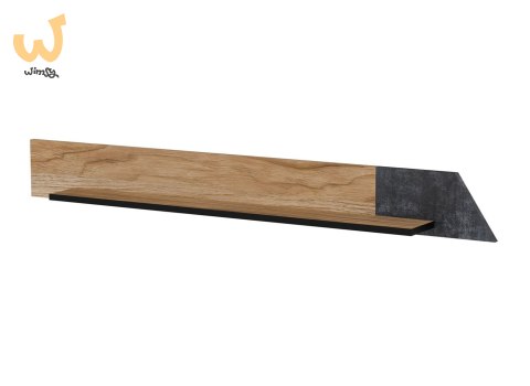 Półka OVO 130x20xH15 dąb/beton Półka OVO 130x20xH15 dąb/beton