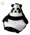 Pufa worek sako PANDA czarny-biały XL 130x90
