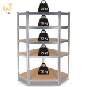 REGAŁ MAGAZYNOWY NAROŻNY METALOWY GC9030 30cm
