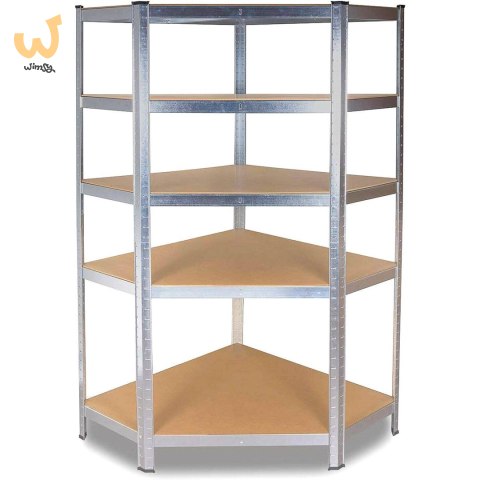 REGAŁ MAGAZYNOWY NAROŻNY METALOWY GC9040 40cm REGAŁ MAGAZYNOWY NAROŻNY METALOWY GC9040 40cm