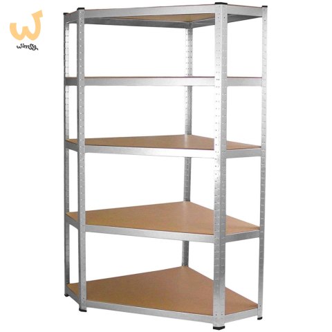REGAŁ MAGAZYNOWY NAROŻNY METALOWY GC9040 40cm REGAŁ MAGAZYNOWY NAROŻNY METALOWY GC9040 40cm