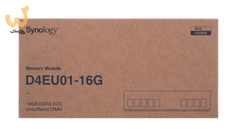Synology 16GB DDR4 ECC Unbuffered DIMM (FS2500, RS2423RP+, RS2423+) D4EU01-16G Synology 16GB DDR4 ECC Unbuffered DIMM (FS2500, RS2423RP+, RS2423+) D4EU01-16G