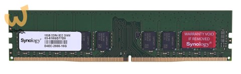 Synology 16GB DDR4 ECC Unbuffered DIMM (SA3400D, SA3200D, UC3400, UC3200, RS4021xs+, RS3621xs+, RS3621RPxs, RS2821RP+, RS2421RP+ Synology 16GB DDR4 ECC Unbuffered DIMM (SA3400D, SA3200D, UC3400, UC3200, RS4021xs+, RS3621xs+, RS3621RPxs, RS2821RP+, RS2421RP+