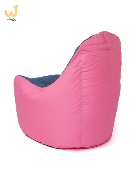 Pufa worek sako BOSS różowy-szary XXL 140x90 Pufa worek sako BOSS różowy-szary XXL 140x90