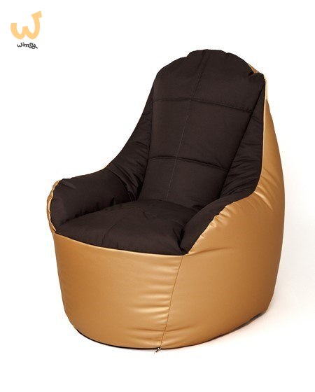 Pufa worek sako BOSS złoty-brązowy XXL 140x90 Pufa worek sako BOSS złoty-brązowy XXL 140x90