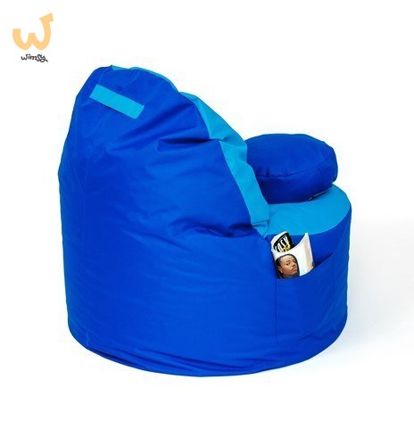 Pufa worek sako COFFEE chabrowy-niebieski XXL 120x80 Pufa worek sako COFFEE chabrowy-niebieski XXL 120x80