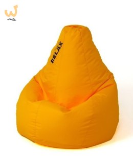 Pufa worek sako GRUSZA żółty XL 130x90