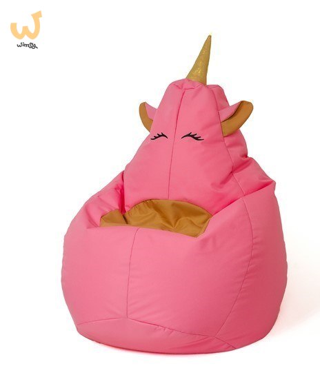 Pufa worek sako JEDNOROŻEC różowy XXL 140x100 Pufa worek sako JEDNOROŻEC różowy XXL 140x100
