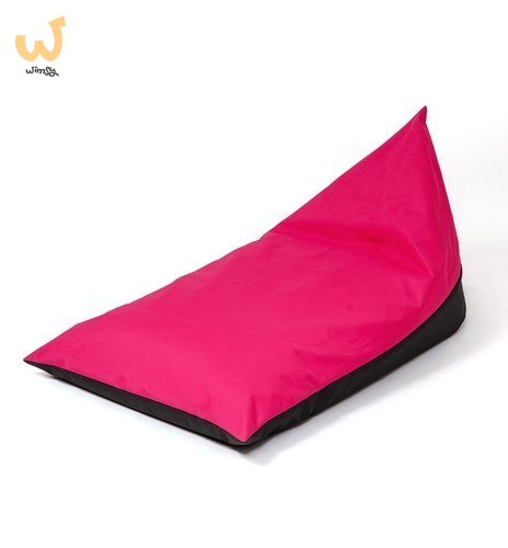 Pufa worek sako MATERAC różowy-czarny XXL 160x80 Pufa worek sako MATERAC różowy-czarny XXL 160x80