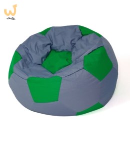 Pufa worek sako PIŁKA szary-zielony XL 120