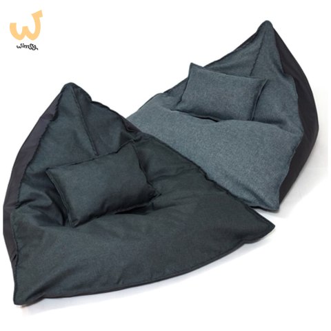 Pufa worek sako RELAX szary XL 120x80 Pufa worek sako RELAX szary XL 120x80