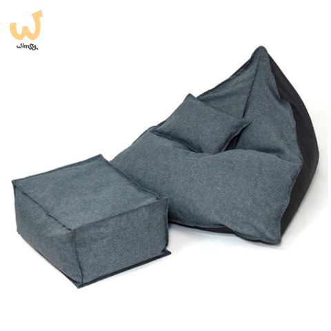 Pufa worek sako RELAX szary XL 120x80 Pufa worek sako RELAX szary XL 120x80