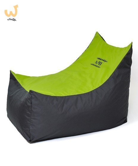 Pufa worek sako TRON czarny-zielony XXL 140x90 Pufa worek sako TRON czarny-zielony XXL 140x90