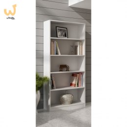 REGAŁ NA KSIĄŻKI 80 CM BIAŁY