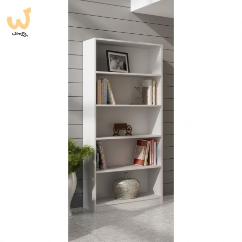 REGAŁ NA KSIĄŻKI 80 CM BIAŁY REGAŁ NA KSIĄŻKI 80 CM BIAŁY