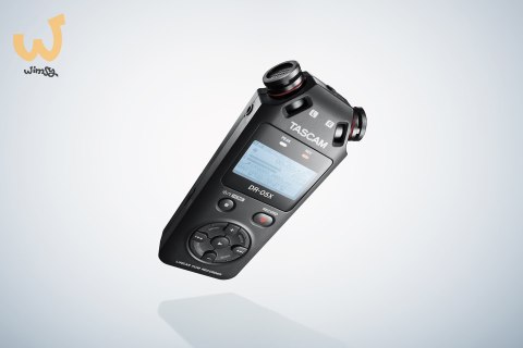 Tascam DR-05X - Przenośny rejestrator cyfrowy z interfejsem USB, zapis na karcie pamięci microSD Tascam DR-05X - Przenośny rejestrator cyfrowy z interfejsem USB, zapis na karcie pamięci microSD