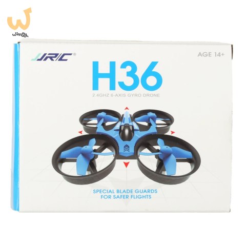 Dron RC JJRC H36 min 2.4GHz 4CH 6 axis czarny Dron RC JJRC H36 min 2.4GHz 4CH 6 axis czarny