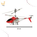 Helikopter zdalnie sterowany na pilota RC SYMA S107H 2.4GHz RTF czerwony