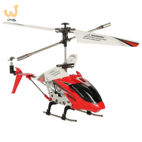 Helikopter zdalnie sterowany na pilota RC SYMA S107H 2.4GHz RTF czerwony Helikopter zdalnie sterowany na pilota RC SYMA S107H 2.4GHz RTF czerwony