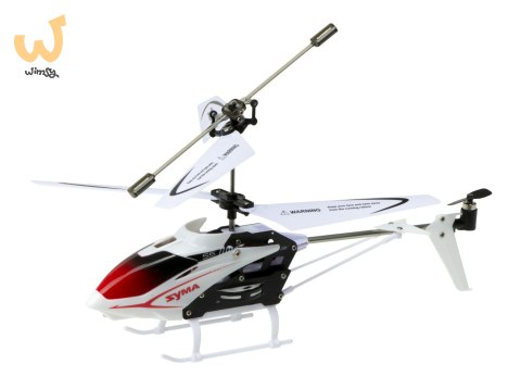 Helikopter zdalnie sterowany na pilota RC SYMA S5 3CH biały Helikopter zdalnie sterowany na pilota RC SYMA S5 3CH biały