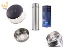 Kubek bidon termiczny termos smart LED 500ml srebrny
