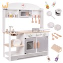 Kuchnia dla dzieci drewniana MDF MODERN CLASSIC akcesoria 82cm