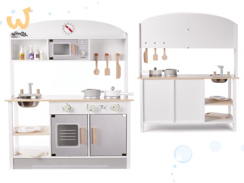 Kuchnia dla dzieci drewniana MDF MODERN CLASSIC akcesoria 82cm Kuchnia dla dzieci drewniana MDF MODERN CLASSIC akcesoria 82cm