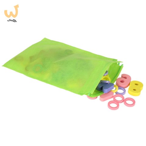 Liczydło drewniane sorter cyfry montessori 3w1 13x36cm Liczydło drewniane sorter cyfry montessori 3w1 13x36cm