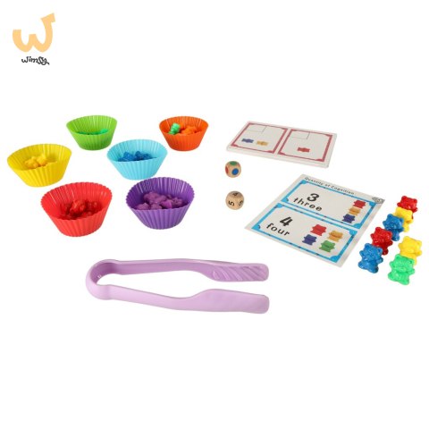 Misie edukacyjne nauka liczenia montessori 44el. Misie edukacyjne nauka liczenia montessori 44el.