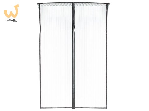 Moskitiera siatka magnetyczna na drzwi 100x210cm CZARNA Moskitiera siatka magnetyczna na drzwi 100x210cm CZARNA