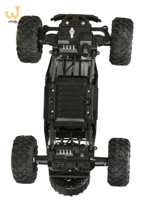 Samochód zdalnie sterowany na pilota RC Rock Crawler 1:12 4WD METAL srebrny Samochód zdalnie sterowany na pilota RC Rock Crawler 1:12 4WD METAL srebrny