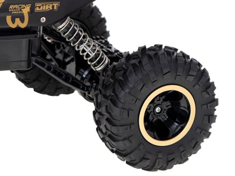 Samochód zdalnie sterowany na pilota RC Rock Crawler 1:12 4WD METAL złoty Samochód zdalnie sterowany na pilota RC Rock Crawler 1:12 4WD METAL złoty