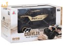 Samochód zdalnie sterowany na pilota RC Rock Crawler 1:12 4WD METAL złoty
