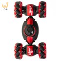 Samochód zdalnie sterowany na pilota RC Speed Pioneer Stunt Car 360 czerwony