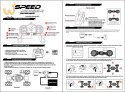 Samochód zdalnie sterowany na pilota RC Speed Pioneer Stunt Car 360 czerwony