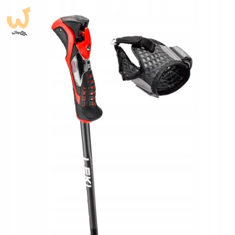 LEKI KIJE 3D AIRFOIL black/red 120 LEKI KIJE 3D AIRFOIL black/red 120