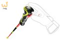 LEKI KIJE WCR SL 3D 115