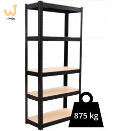 REGAŁ MAGAZYNOWY METALOWY P9030 MDF 175KG